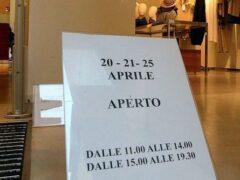 Centri commerciali aperti il 25 aprile e 1 maggio Centri commerciali aperti il 25 aprile e 1 maggio