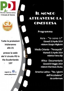 Cineforum - Il mondo attraverso la cinepresa