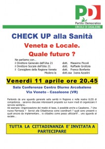 Check-up alla Sanità