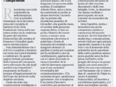 Arena, una responsabile riconferma nell’emergenza Arena, una responsabile riconferma nell’emergenza