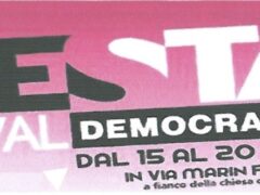 Dibattito alla Festa Democratica Saval