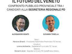 Il futuro del Veneto – Confronto pubblico tra i candidati segretario del Pd, Alessandro Bisato e Giovanni Tonella