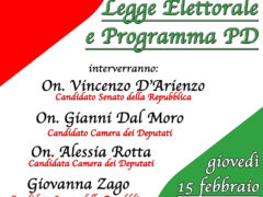 Legge elettorale e programma del PD Legge elettorale e programma del PD