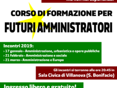 CORSO DI FORMAZIONE PER FUTURI AMMINISTRATORI CORSO DI FORMAZIONE PER FUTURI AMMINISTRATORI