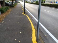 Strisce a caso sulla ciclabile di Corso Milano: è questa la cura per i quartieri? Strisce a caso sulla ciclabile di Corso Milano: è questa la cura per i quartieri?