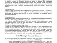Centrodestra indispettito da Fedez? Voti la revoca delle mozioni del 1995, le “madri” di tutta l’omofobia istituzionale scaligera Centrodestra indispettito da Fedez? Voti la revoca delle mozioni del 1995, le “madri” di tutta l’omofobia istituzionale scaligera