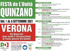 Torna la Festa de L’Unità a Quinzano Torna la Festa de L’Unità a Quinzano