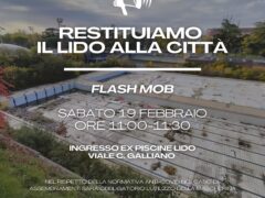 Flash Mob alle piscine Lido: Sono passati altri cinque anni e la riqualificazione è ancora lontana Flash Mob alle piscine Lido: Sono passati altri cinque anni e la riqualificazione è ancora lontana