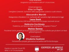 “Verona e i nuovi bisogni del mondo scolastico” Incontro pubblico sui temi della formazione e dei giovani Giovedì 28 aprile ore 20.30 Sala Fevoss di Via Santa Toscana 9 “Verona e i nuovi bisogni del mondo scolastico” Incontro pubblico sui temi della formazione e dei giovani Giovedì 28 aprile ore 20.30 Sala Fevoss di Via Santa Toscana 9