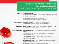 ANTIFASCISTE PER COSTITUZIONE: LA PARITÀ DI GENERE NELLA NOSTRA CARTA FONDANTE ANTIFASCISTE PER COSTITUZIONE: LA PARITÀ DI GENERE NELLA NOSTRA CARTA FONDANTE