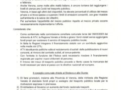 INVESTIRE NEL TRASPORTO PUBBLICO: APPROVATO ORDINE DEL GIORNO PD INVESTIRE NEL TRASPORTO PUBBLICO: APPROVATO ORDINE DEL GIORNO PD