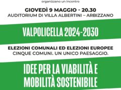 ELEZIONI IN VALPOLICELLA: 5 COMUNI, UN UNICO PAESAGGIO. IDEE PER LA VIABILITÀ E LA MOBILITÀ SOSTENIBILE ELEZIONI IN VALPOLICELLA: 5 COMUNI, UN UNICO PAESAGGIO. IDEE PER LA VIABILITÀ E LA MOBILITÀ SOSTENIBILE