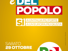 La piazza è del popolo. Manifestazione a Roma per il SI’