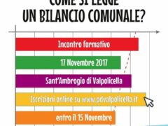 Come si legge un Bilancio comunale. Ultimi due giorni per iscriversi gratuitamente al corso