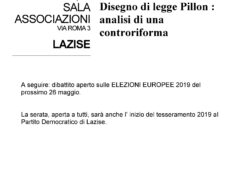 Incontro pubblico a Lazise