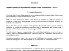 Bonus antivirus in bolletta: mozione congiunta dei gruppi Pd di Verona e Vicenza
