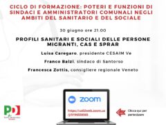 Incontro corso per amministratori su sanità e sociale – mercoledì 30 giugno